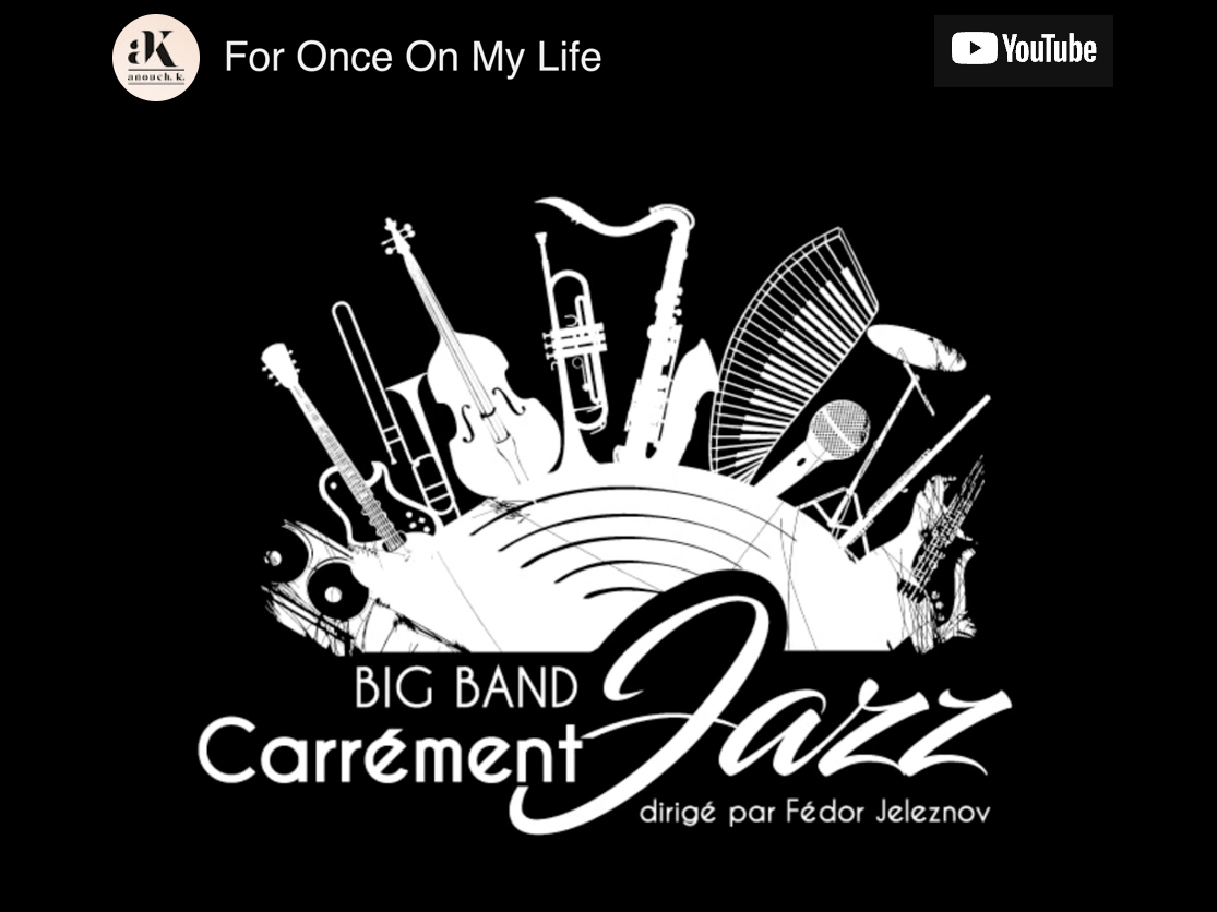 Montage vidéo pour le Big band Carrément Jazz à Bordeaux
